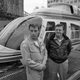 Perot, right, with pilot J.W. Coburn. (Bettman/Corbis)